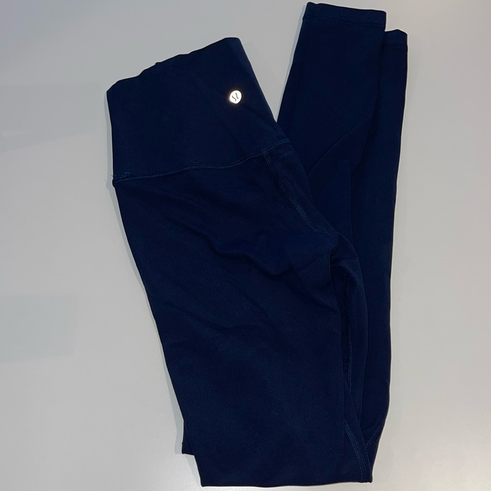 Lululemon Align Leggings - Navy, Size 4